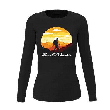 Born To Wander Women Long Sleeve Shirt
